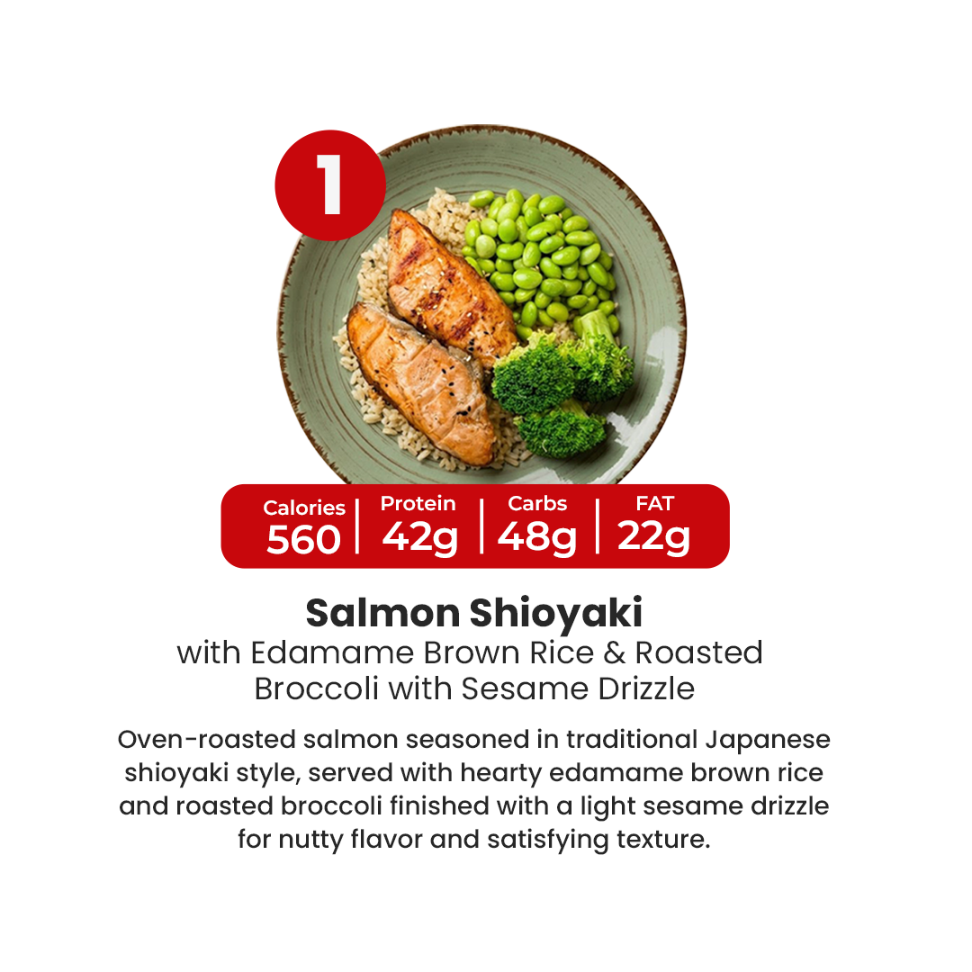 EXCLUSIVE 5 (+1 FREE) MEAL PLAN