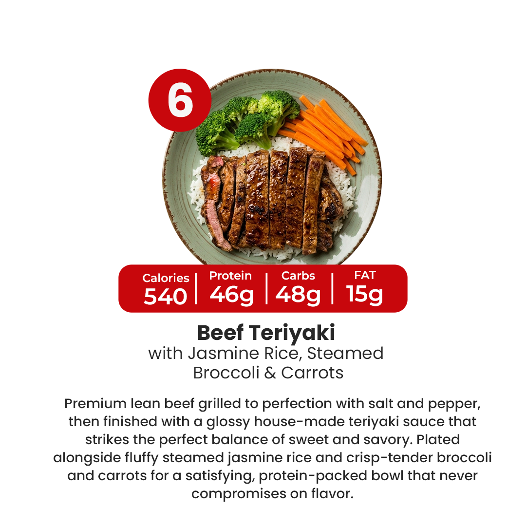 EXCLUSIVE 5 (+1 FREE) MEAL PLAN